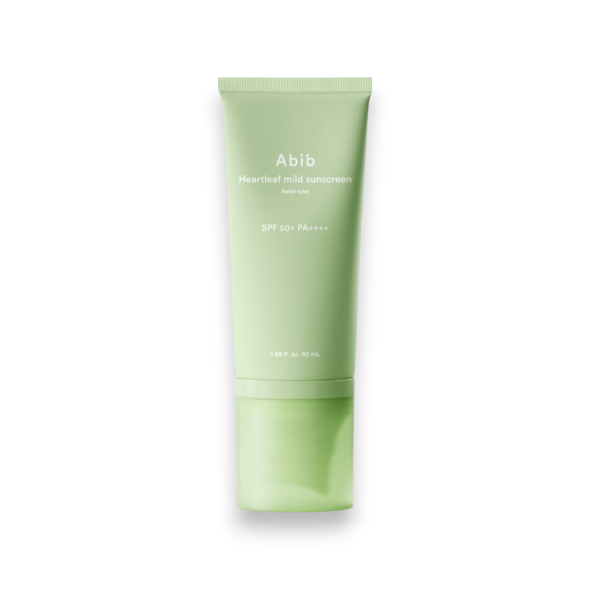 Abib Heartleaf Mild Sunscreen Relief Tube SPF50+